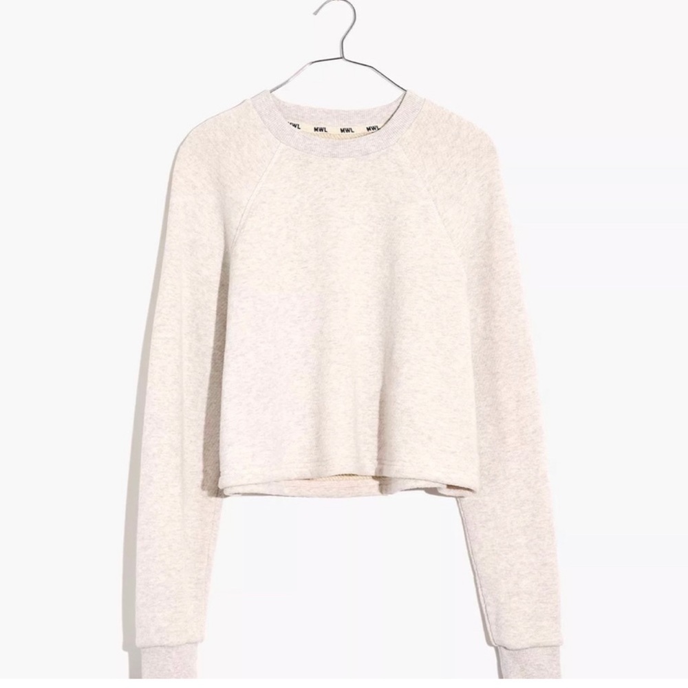 MWL Airyterry Crop Sweatshirt